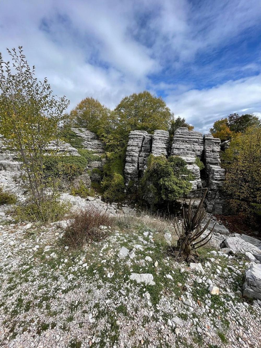 "Apeiros Chora" Hotel, Zagori Kato Pedina Bagian luar foto