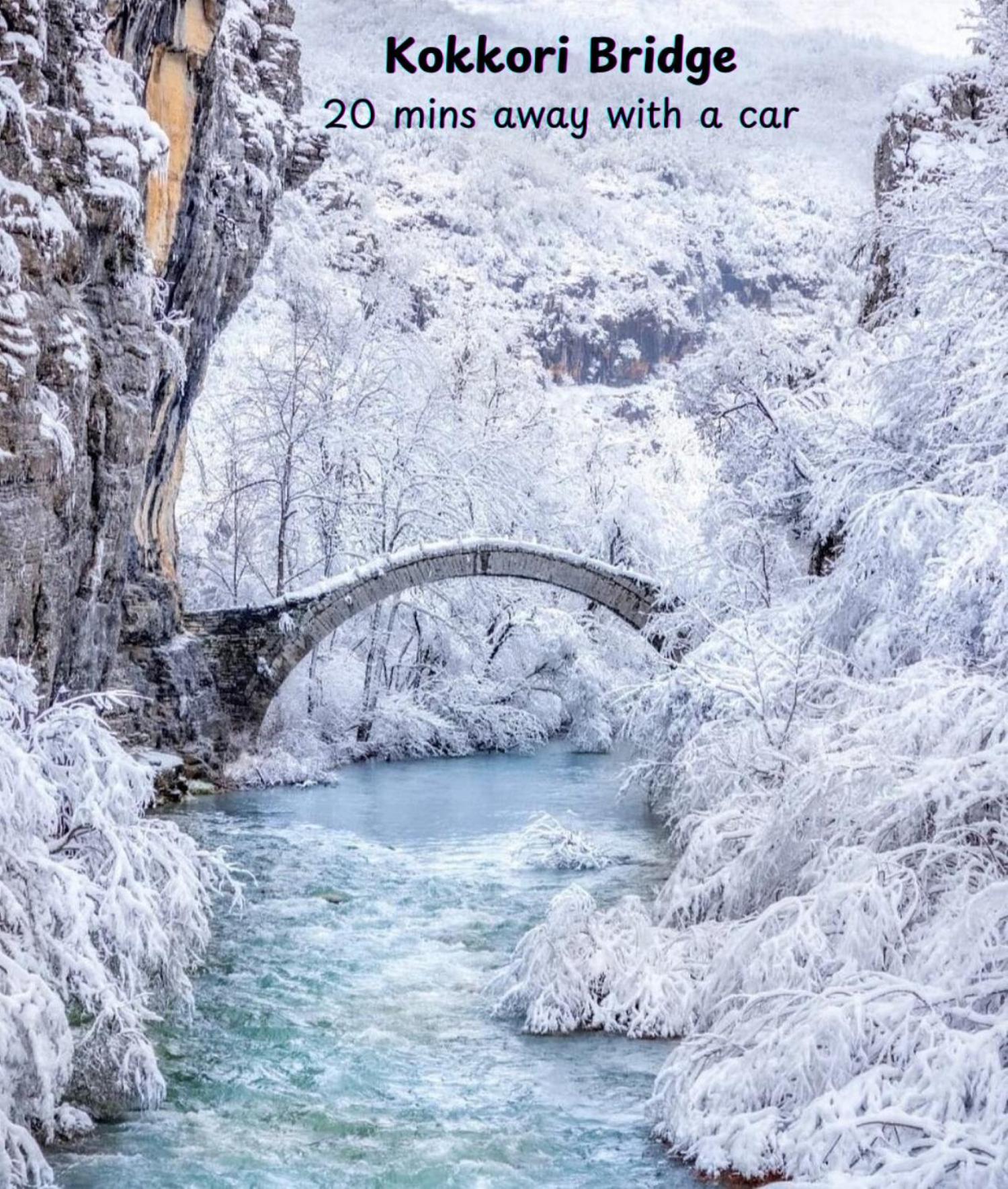 "Apeiros Chora" Hotel, Zagori Kato Pedina Bagian luar foto