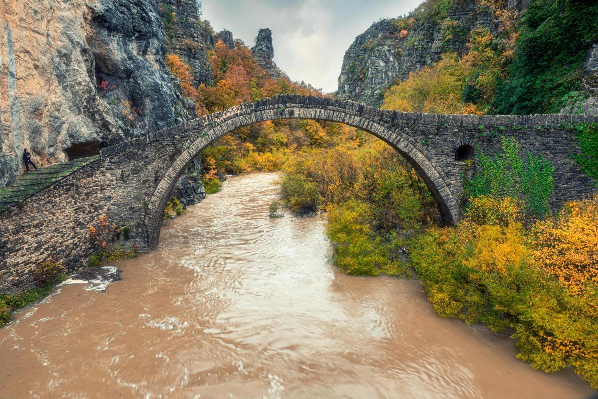 "Apeiros Chora" Hotel, Zagori Kato Pedina Bagian luar foto