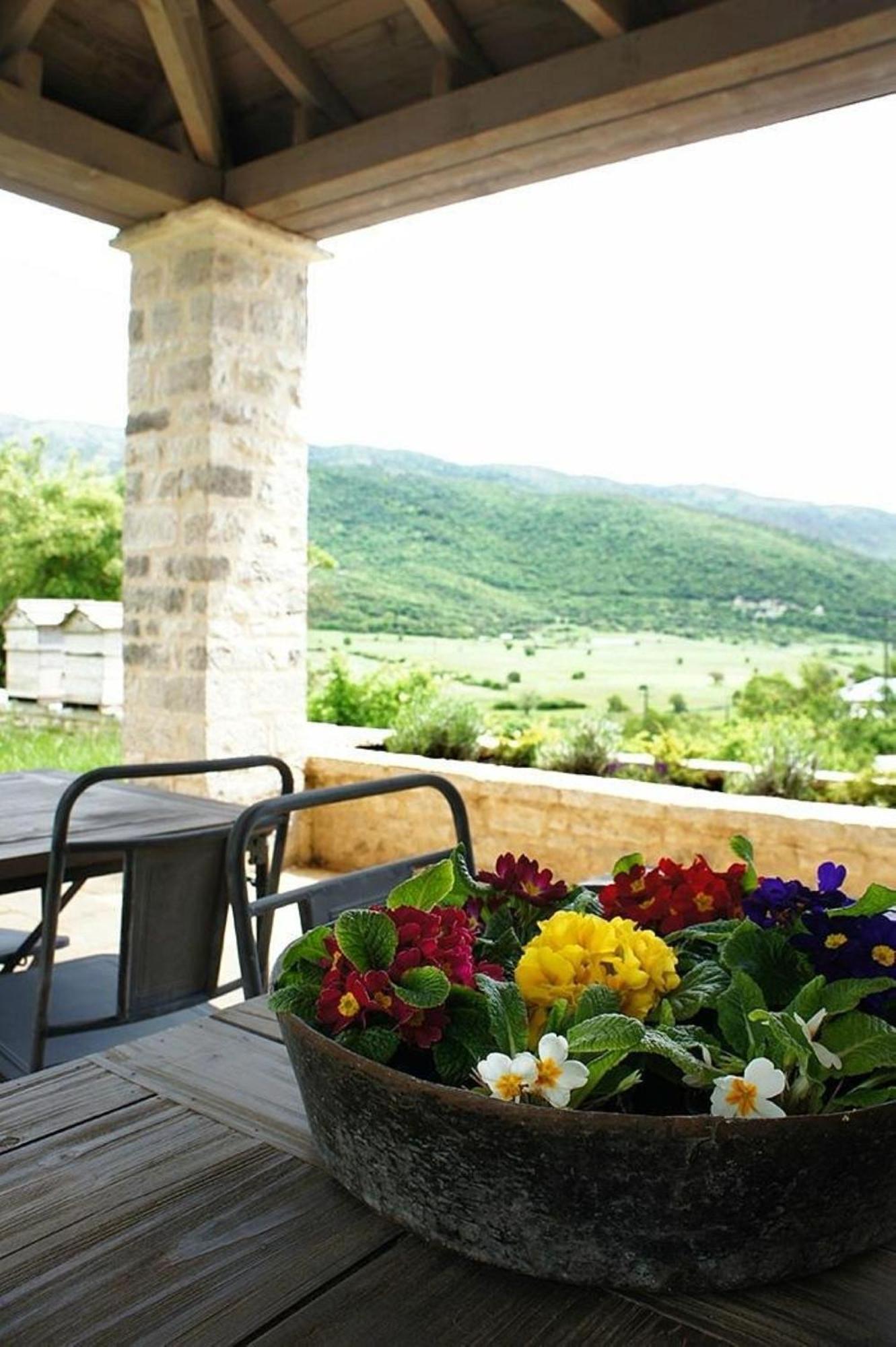 "Apeiros Chora" Hotel, Zagori Kato Pedina Bagian luar foto